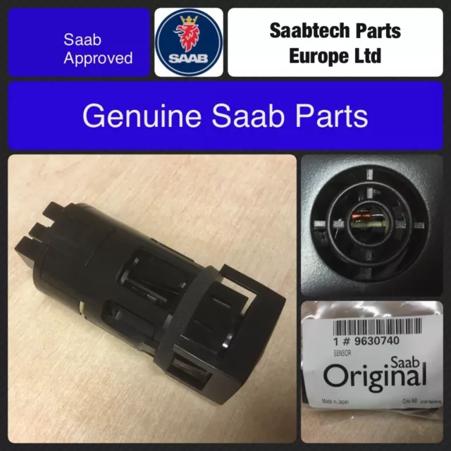 Saab 9000 900 & 9-3 New Cabin Temperature Sensor Acc, Genuine, 9630740