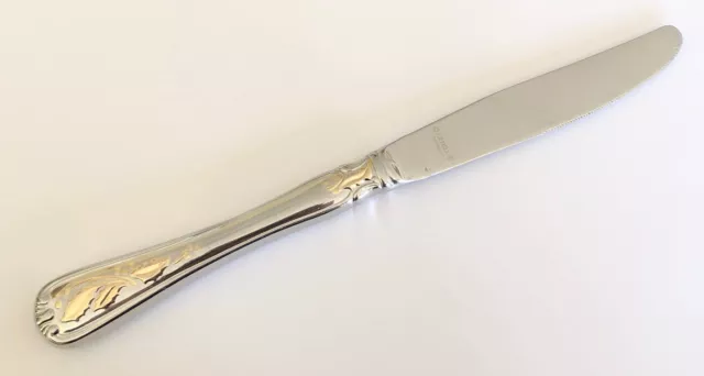 Lenox GOLDEN HOLIDAY Holly Pattern Stainless Flatware 9 1/4" DINNER KNIFE