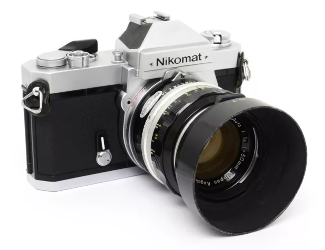 ✮ Nikon Nikomat Nikkormat FT2 con Nikkor-S 50 mm f/1.4 #5003189 || ¡del distribuidor!