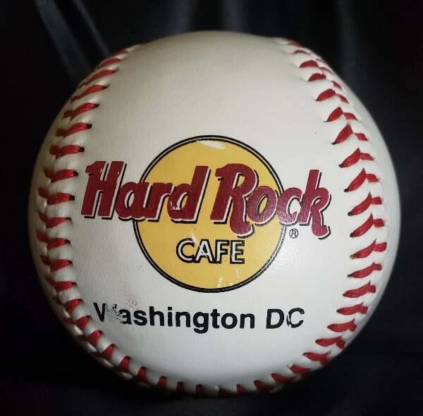 Hard Rock Cafe Washington DC Souvenir Baseball Standard Size