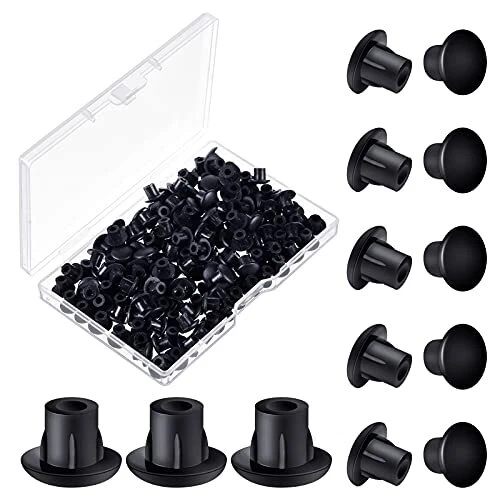 5mm Plastic Hole Plugs 3/16 Inches round Button Plugs Screw Cap Drilling 300 Pcs