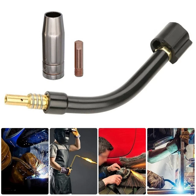 Swan Neck Nozzles Contact Tips for Enhanced Welding Precision and Accuracy