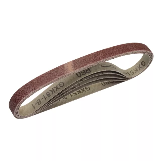 13mm x 457mm Silverline Aluminium Oxide Power File Sanding Belts