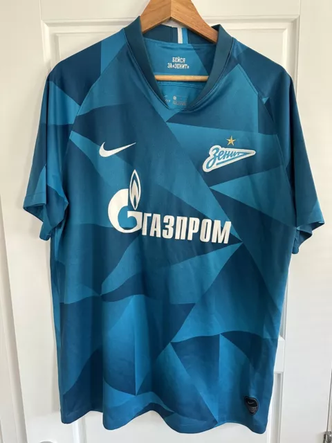 Nike Zenit Saint Petersburg 2019/20 Home Men's Football Shirt XL