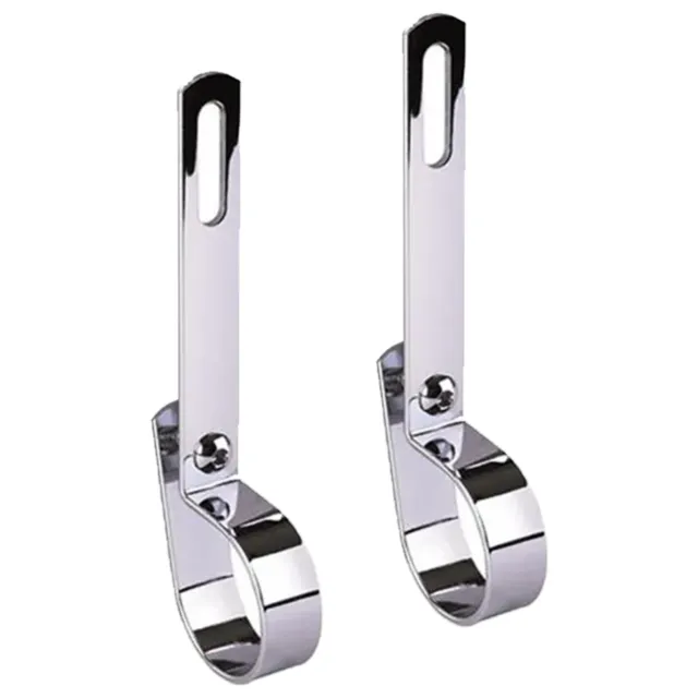 Lake Pipe Mounting Bracket, Stainless Steel - 2 Pack