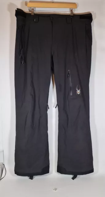 MENS SPYDER XXL Ski Pants Salopettes Black XTL 20 30k Spylon Thinsulate 120.00 PicClick UK