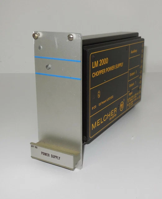 VIBRO-METER APF 160 Melcher LM 2000 LM2540 chopper Alimentation ...
