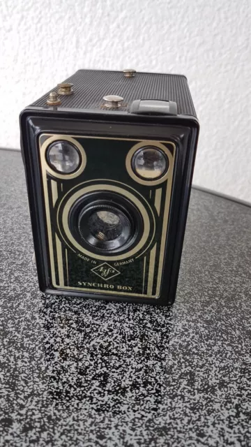 Agfa Synchro Box Kamera "Made in Germany" für Rollfilme