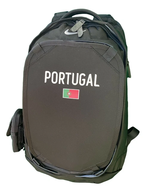Neu Vintage Nike Portugal Multisektion RUCKSACK Rucksack Laptop Sporttasche