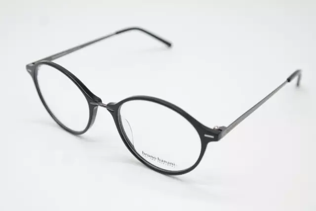 Lunettes BRUNO BANANI 31171 Noir Métallique Ovale Monture Lunettes Neuf 3