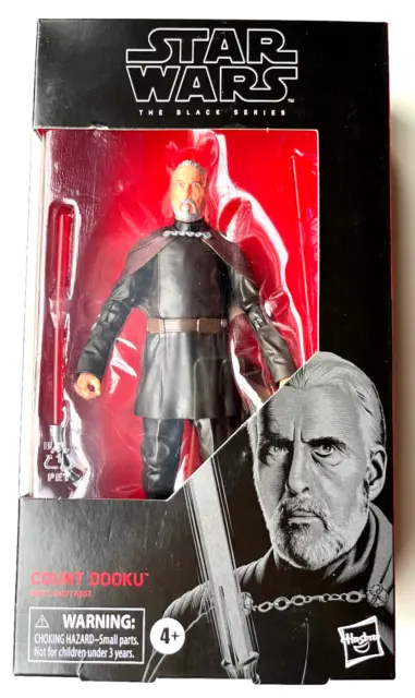Star Wars The Black Series - 6" Inch - Count Dooku (107) - Misb Ovp