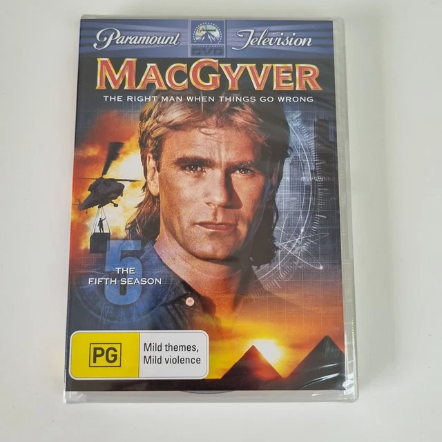 Macgyver: Season 5 (DVD) Brand New And Sealed Region 4