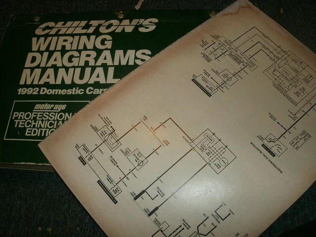 1992 PONTIAC FIREBIRD / Trans-Am Wiring Diagrams Schematics Manual