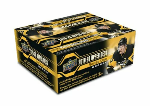 2019-20 Upper Deck Series 1 Hockey Factory Retail Box ? YOUNG GUNS Jack Hughes ?