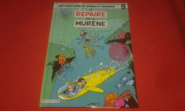 Les Aventures De Spirou Et Fantasio "Le Repaire De La Murene" Album 9 Bd Neuf