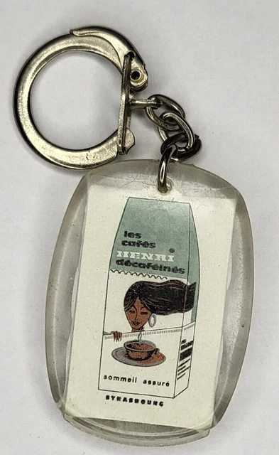 Porte clé vintage Chocolat Cémoi ancien porte clef Q015