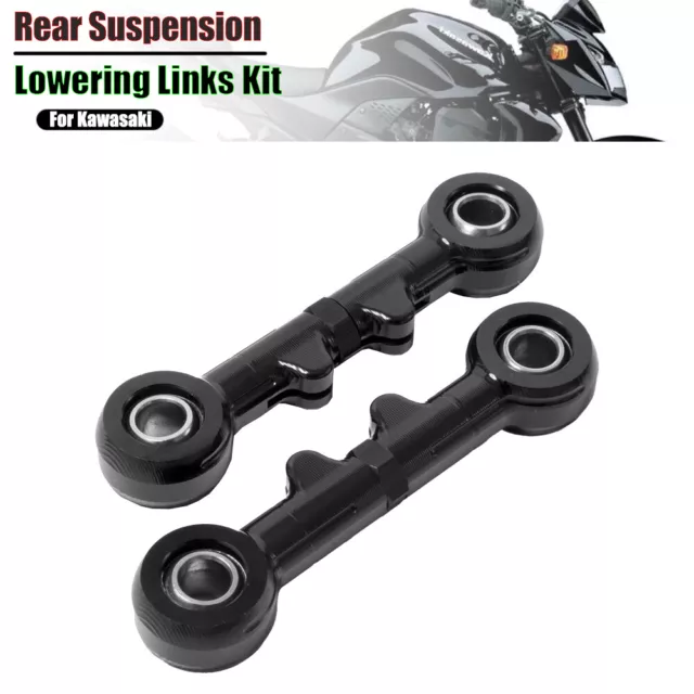 Rear Lowering Links Kit For Kawasaki ZX-10R Z750 ZX-14R ZX6R ZX-7R ZX14 ZZR1400