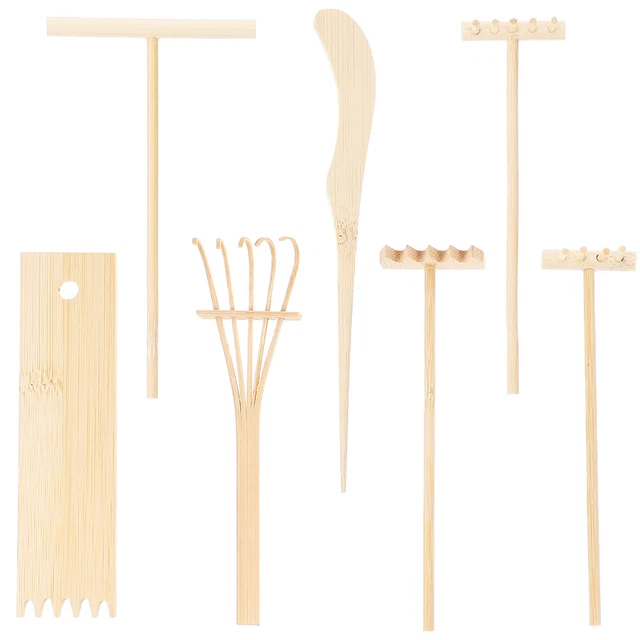 1 set dekorativer mikro -rakes tabelle miniatur rakes diy kleine rakes desktop