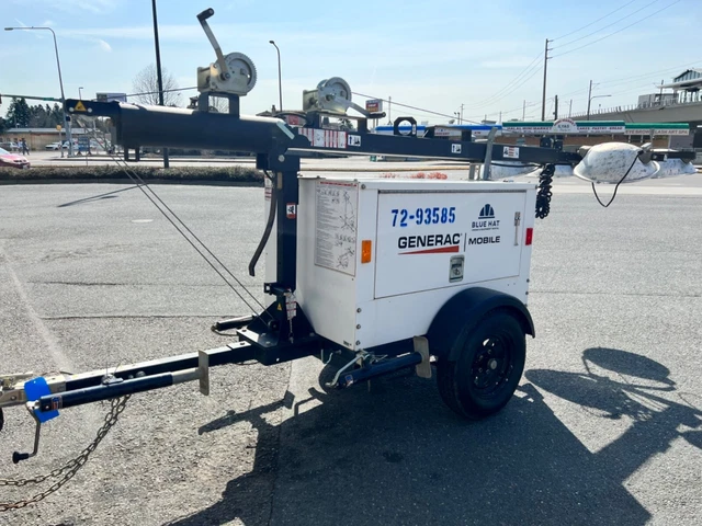 2019 Generac 6kw Towable Diesel light Tower/Plant
