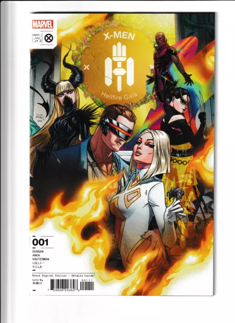 Exiles 100, X-Men Hellfire Gala 1, Marvel, Chris Claremont, Gerry Duggan, VF/NM 3