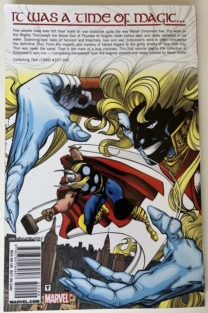 THE MIGHTY THOR Vol. 1 - Simonson - Marvel - Graphic Novel TPB 2