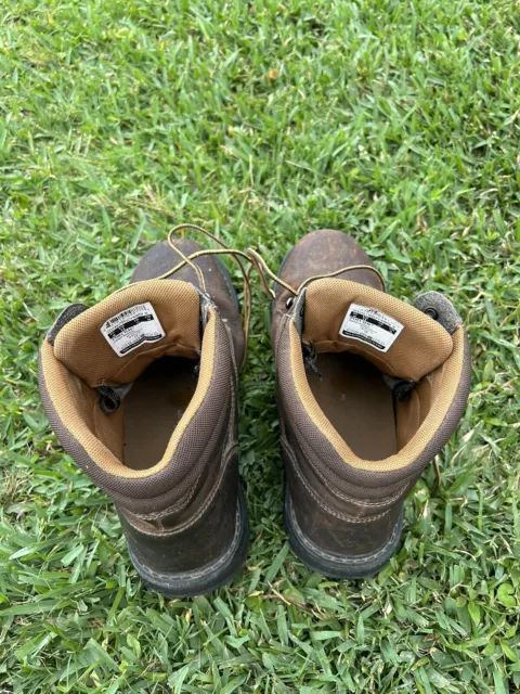 CARHARTT 7” COMPOSITE Toe Waterproof Men's Work Boots Size 12 $13.68 ...