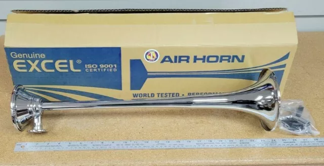 Heavy Duty Semi Truck Air Horn. Excel Brand P/N EM44960 Ref. # Mack 38MR142