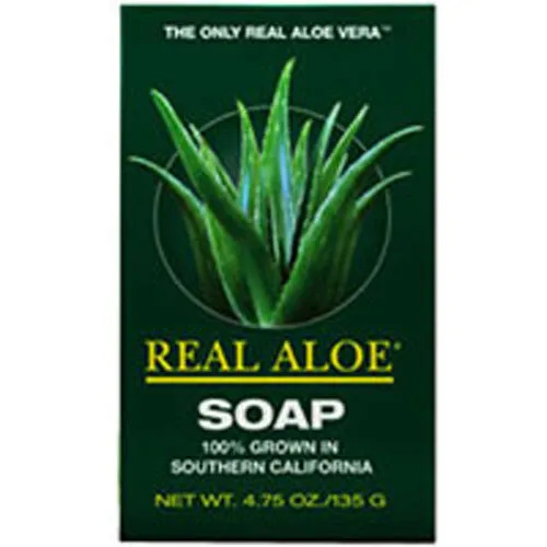 Aloe Vera Pastilla de Jabón 140ml Por Real Aloe