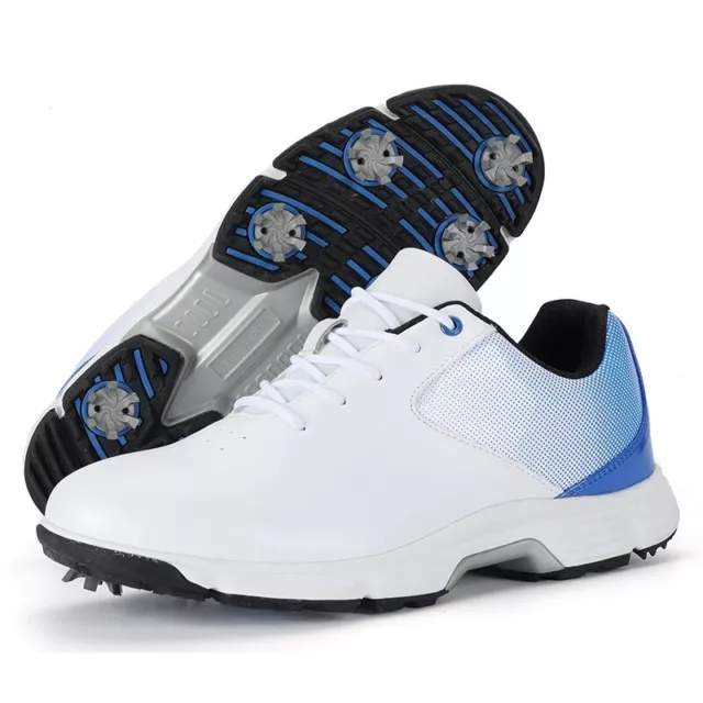 Men's Professional Golf Shoes Waterproof Non-slip Sneakers Golf Spikes Shoes