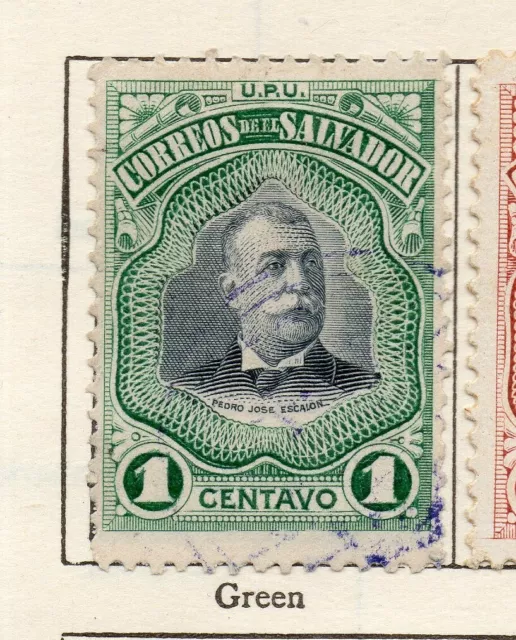 Salvador 1906 Early Issue Fine Mint Hinged 1c. NW-116182
