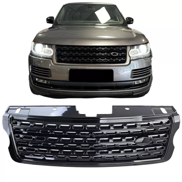 Sport Kühlergrill Schwarz Glanz passt für Range Rover Vogue L405 13-17