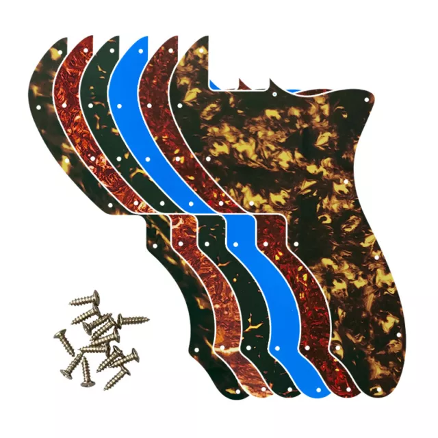 For US Tele 69 Thinline Guitar Pickguard Blank Scratch Plate, Multicolor Choice