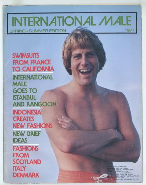 International Male 1977 Spring/Summer 24pgs Vintage Gay Fashion Catalog M24847