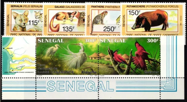 Senegal 938-943 postfrisch Wildtiere #JW248