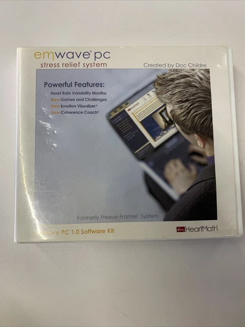EMWAVE PC Stress Relief System 1.0 Software Kit creado por Doc Childre