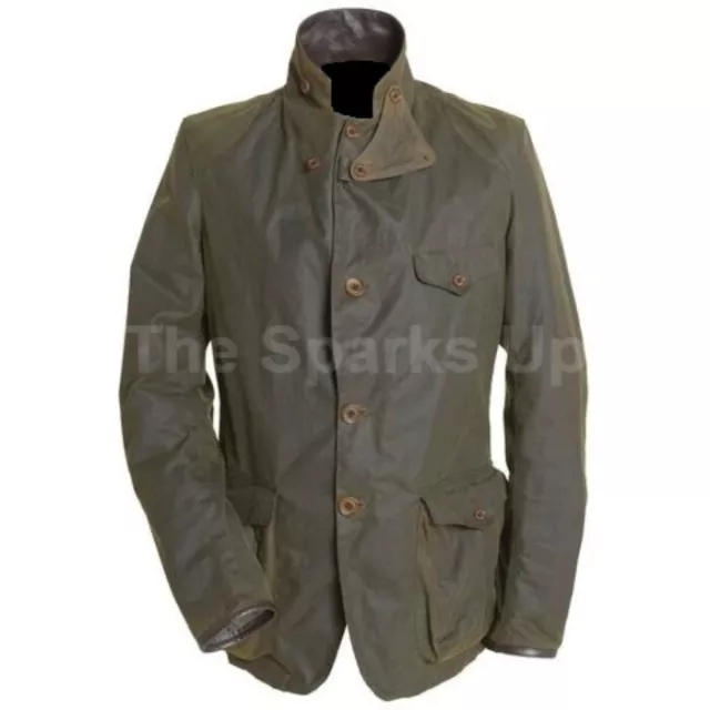 Mens James Bond Skyfall Daniel Craig Casual Winter Outerwear Cotton Wear Jacket