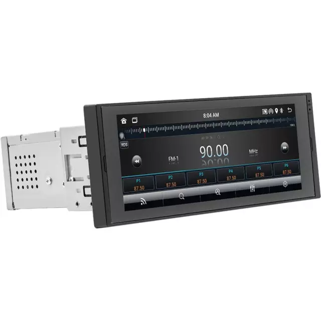 Car GPS Navigation WiFi FM 1Din Stereo Bluetooth For CarPlay Android Auto Player