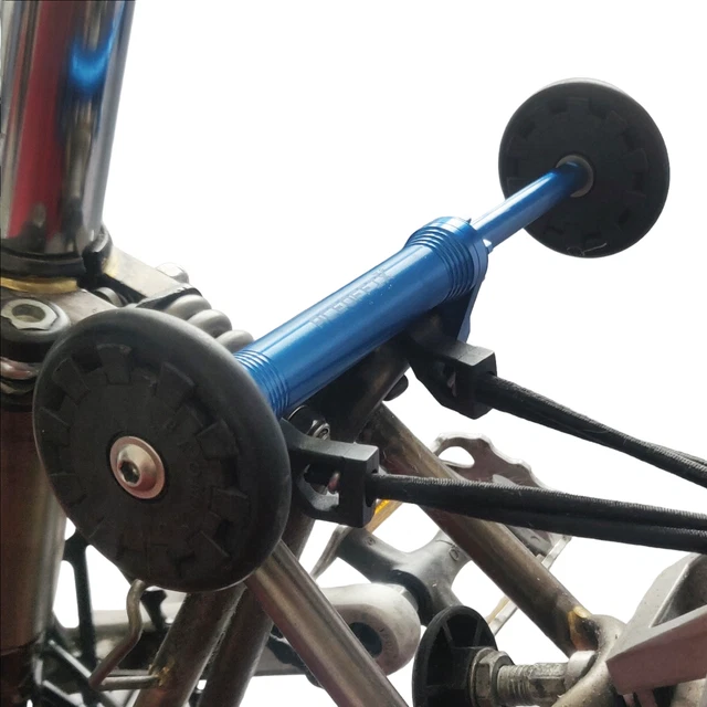 Adaptateur Support Sac Vélo Brompton - ABS - Montage Avant - Pliant
