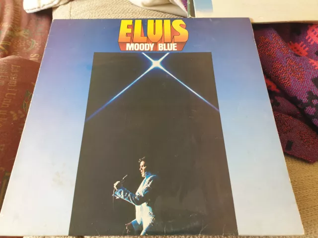 Elvis Presley - Moody Blue - Original 1977 Release Rca Lp