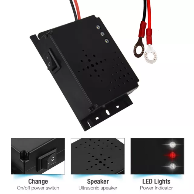 Ultraschall Marderabwehr Marderschreck Mader Marderschutz Repeller Haus KFZ Auto