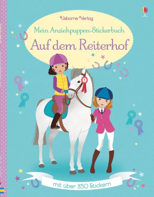 Mein Anziehpuppen-Stickerbuch: Auf dem Reiterhof | Buch | 9781782324041