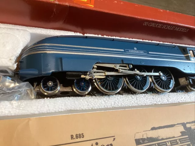 Hornby R685 LMS 7P Krönungsklasse 4-6-2 ""Krönung"" gefüttert blau - versandkostenfrei 3