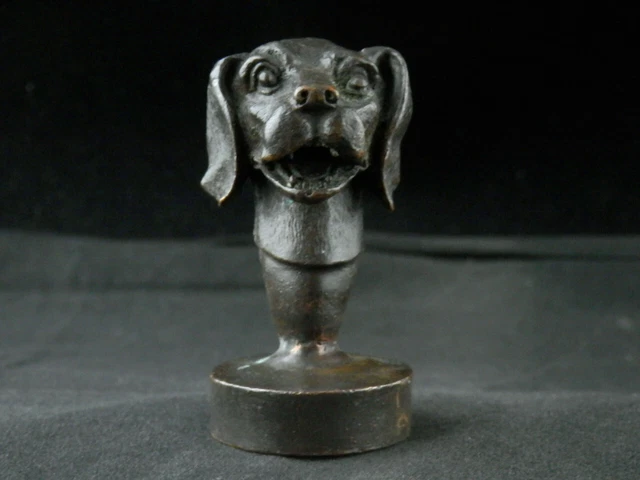 Great Large Chinese Bronze Hand Made *Dog's Head* Seal JJ150