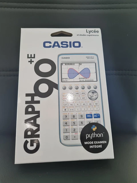 Calculatrice Graphique CASIO Graph 90+ E Python