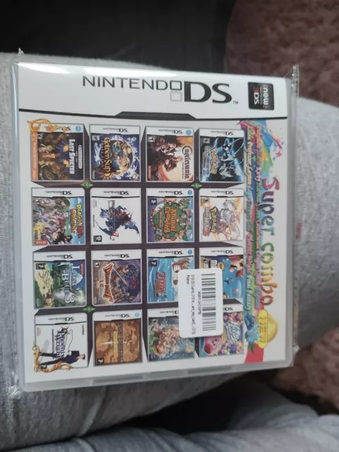 nintendo DS SUPER COMBO 510 IN 1 GAME BRAND NEW SEALED