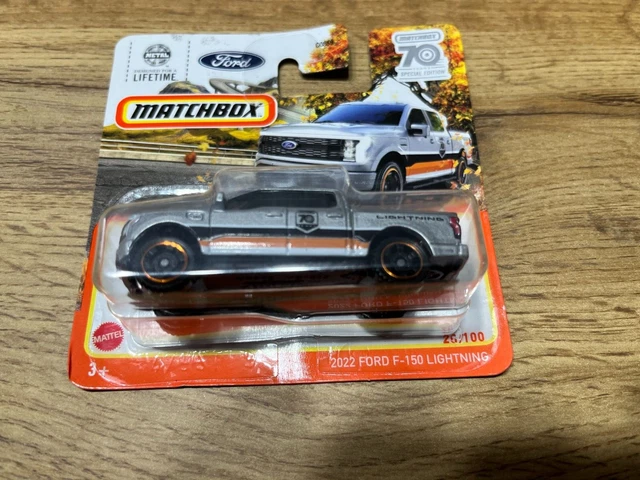 NEW MATCHBOX 2022 FORD F-150 Lightning 70 Years Special Edition £0.99 ...