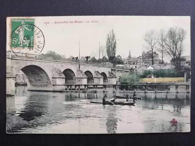 cpa Collection FLEURY 94 - Le Pont de JOINVILLE le PONT (Val de Marne) Animés