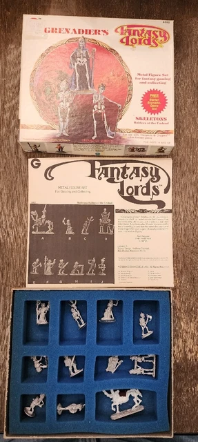 Fantasy Lords Figure Set Skeletons  Raiders Of The Undead Grenadier