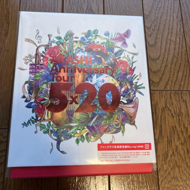 ARASHI ANNIVERSARY TOUR 5x20 Blu-ray Fan Club Edition Japan £97.97