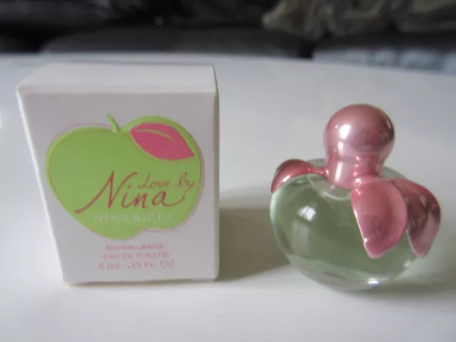 Miniature EDT Love by Nina de NIna Ricci 4 ml. Neuve + boite.